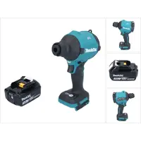 Makita DAS 180 F1 Akku Gebläse 18 V Brushless + 1x Akku 3,0 Ah - ohne Ladegerät