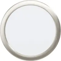 Eglo FUEVA-Z Einbauleuchte Einbaulampe Deckenlampe Deckenleuchte - Ø21,6 x ET26 cm - nickel-matt - 16,5W inkl.