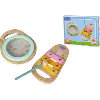 Peppa Pig Holz-Musikset, 2-tlg.