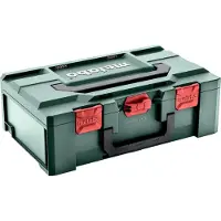 Metabo metaBOX 165 L ( 626890000 ) System Werkzeug Koffer für Winkelschleifer 125 mm aus Kunststoff Stapelbar