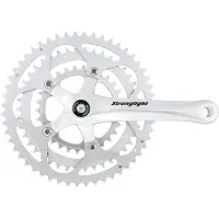 Stronglight Pedalier Straße Impact 170 mm 52-42-30 8V. 9-10V.