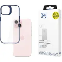 3MK Satin Armor + Iphone 15 Handyhülle