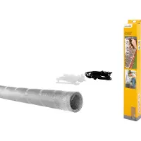 SCHELLENBERG Sauberer Lichtschacht mit Aluminiumgewebe, 50 x 125 cm, 50355