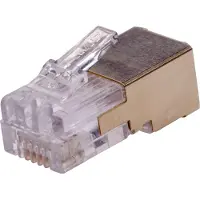 Axis 01182-001, RJ-12, Gold, Weiß, 10 Stück(e)