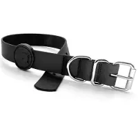Morsö Halsband Hond Waterproof Gerecycled Black Zwart