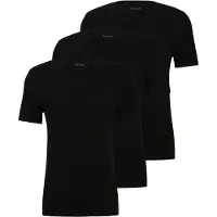 BOSS Dreierpack T-Shirts mit V-Ausschnitt aus Baumwolle Grösse M