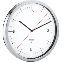 Blomus Crono Radio-Controlled Uhr Ø25 White - , Weiß, Metall