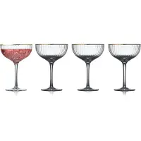 Lyngby Glas Palermo Cocktail 31 Cl-4 Stück