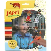 Peppi Pitkätossu Fenstermalset