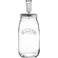 Kilner Fermentier Set 3teilig, 3 l, Glas, Transparent, Edelstahl, 127 mm, 260 mm, 300 mm