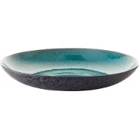 Bitz Servierteller Gastro Schwarz Grün 40 cm