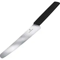 Victorinox Swiss Modern Brot- und Konditormesser 22 cm, schwarz