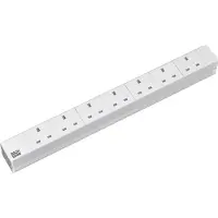 Bachmann 333.804 7AC outlet(s) 1U Grau Stromverteilereinheit (PDU) (333.804)