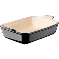 Le Creuset Auflaufform rechteckig 1,1L , 19 cm, schwarz