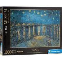 Clementoni Puzzle 1000 Teile Museum Orsay Van Gogh Puzzle für Erwachsene