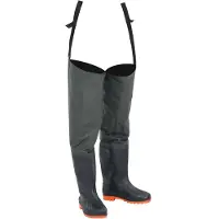 vidaXL Watstiefel Dunkelgrün Gr. 40