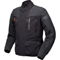 Modeka Paneo LT wasserdichte Motorrad Textiljacke, schwarz, M