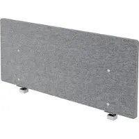 Hjh OFFICE PRO ARW 12 | Akustik-Trennwand - 120 cm Grau meliert