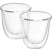 De'Longhi DeLonghi Espresso 2er Doppelwandiges Thermoglas