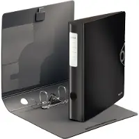 Leitz Ordner Active Solid A4 65mm schwarz, A4, Lagerung, Hartschaumstoff, Schwarz, 350 Blätter, 80 g/m²