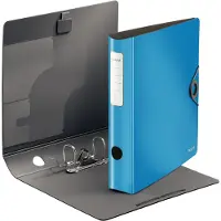 Leitz Ordner Active Solid A4 65mm blau, A4, Lagerung, Hartschaumstoff, Blau, 350 Blätter, 80 g/m²