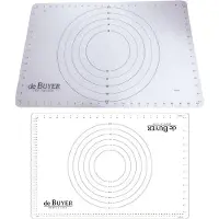 De Buyer Silikonbackmatte 60x40cm mit konzentrischen Ringen