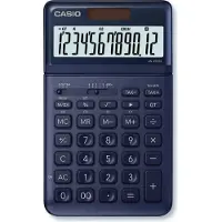 Casio JW-200SC, Desktop, Einfacher Taschenrechner, 12 Ziffern, Navy