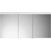 Burgbad Lin20 Spiegelschrank LED-Beleuchtung inklusive LED-Waschtischbeleuchtung, 3 Türen, 1400x700