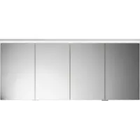 Burgbad Lin20 Spiegelschrank LED-Beleuchtung, 4 Türen, 1600x700x170mm
