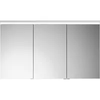 Burgbad Lin20 Spiegelschrank LED-Beleuchtung inklusive LED-Waschtischbeleuchtung, 3 Türen, 1200x700