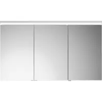 Burgbad Lin20 Spiegelschrank LED-Beleuchtung inklusive LED-Waschtischbeleuchtung, 3 Türen, 1200x700