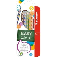 Stabilo Buntstifte - EasyColors - Links - 6 st. - Mehrfarbig - - One Size - Buntstiftsets