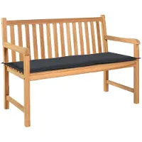 vidaXL Gartenbankkissen 120 X 50 X 3 Cm