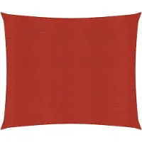 vidaXL Sonnensegel 160 g/m² Rot 2,5x2,5 m HDPE