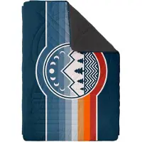 Voited - 4-in-1-Campingdecke &ndash; Fleece Blancket Camp Vibes Two - Fleece Blanket Camp Vibes Two - schwarz