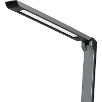 Hansa - Styro Lumina LED-Tischleuchte, dimmbar, zuschaltbarer Lichtsensor, 3 Farbtemperaturen, Metallic