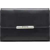 Esquire Damen Geldbörse mit 15 Kartenfächern Leder schwarz Helena RFID Schutz 1323-50-00