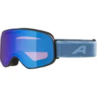 Alpina Skibrille Slope Q Unisex Black/Blue Matt