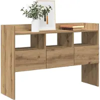 vidaXL Sideboard Artisan-Eiche 105x30x70 cm Holzwerkstoff