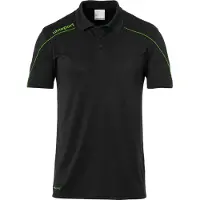 Uhlsport STREAM 23 POLO SHIRT M schwarz/fluo grün