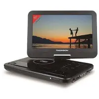 Thomson THP360 Tragbarer DVD-Player - 10 '' drehbarer Bildschirm - USB / SD-Anschluss