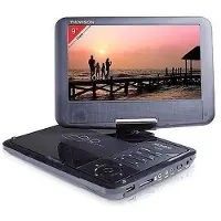 Thomson THP359, Tragbarer DVD-Player, Tisch, Schwarz, DVD, 22,9 cm (9"), TFT