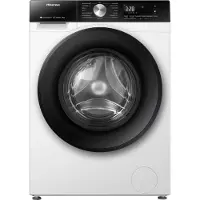 Hisense 3S Freistehend Waschmaschine, 8 kg, Frontlader, 8 kg, B, 72 dB, 1400 RPM, A
