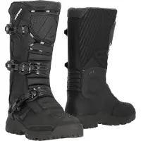 Acerbis Galibier Schwarz Wasserdichte Enduro Stiefel Größe 42