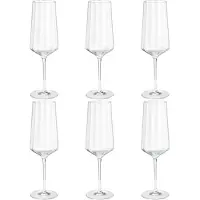 Georg Jensen Sektgläser Bernadotte Crystalline 270 ml (6er-Set)
