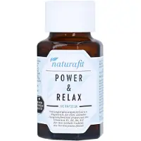 Naturafit Power & Relax Kapseln für stressgeplagte Menschen jeden Alters, 60 St. Kapseln