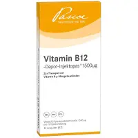 Pascoe pharmazeutische Präparate GmbH Vitamin B12 -Depot Injektopas 1500 µg 10X1 ml