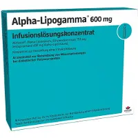 Alpha-Lipogamma 600 mg Infusionslösungskonz. 5x24 ml Infusionslösungskonzentrat
