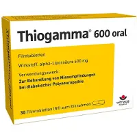 Wörwag Pharma GmbH & Co. KG Thiogamma 600 oral 30 St