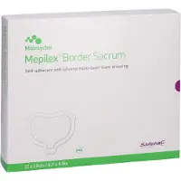 B2B Medical GmbH Mepilex Border Sacrum Schaumverb.22x25 c 10 St